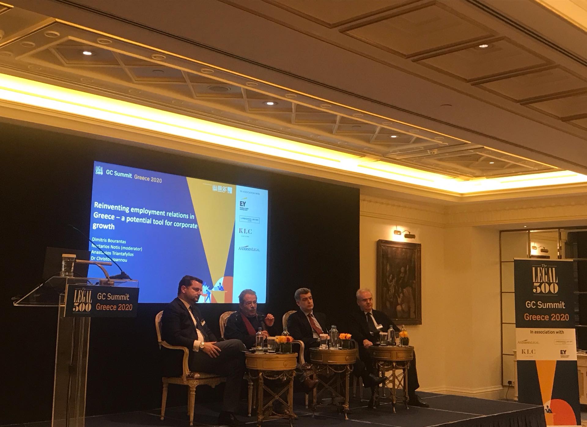 Anastasios Triantafyllos participated as a speaker at The Legal 500 GC Summit Greece