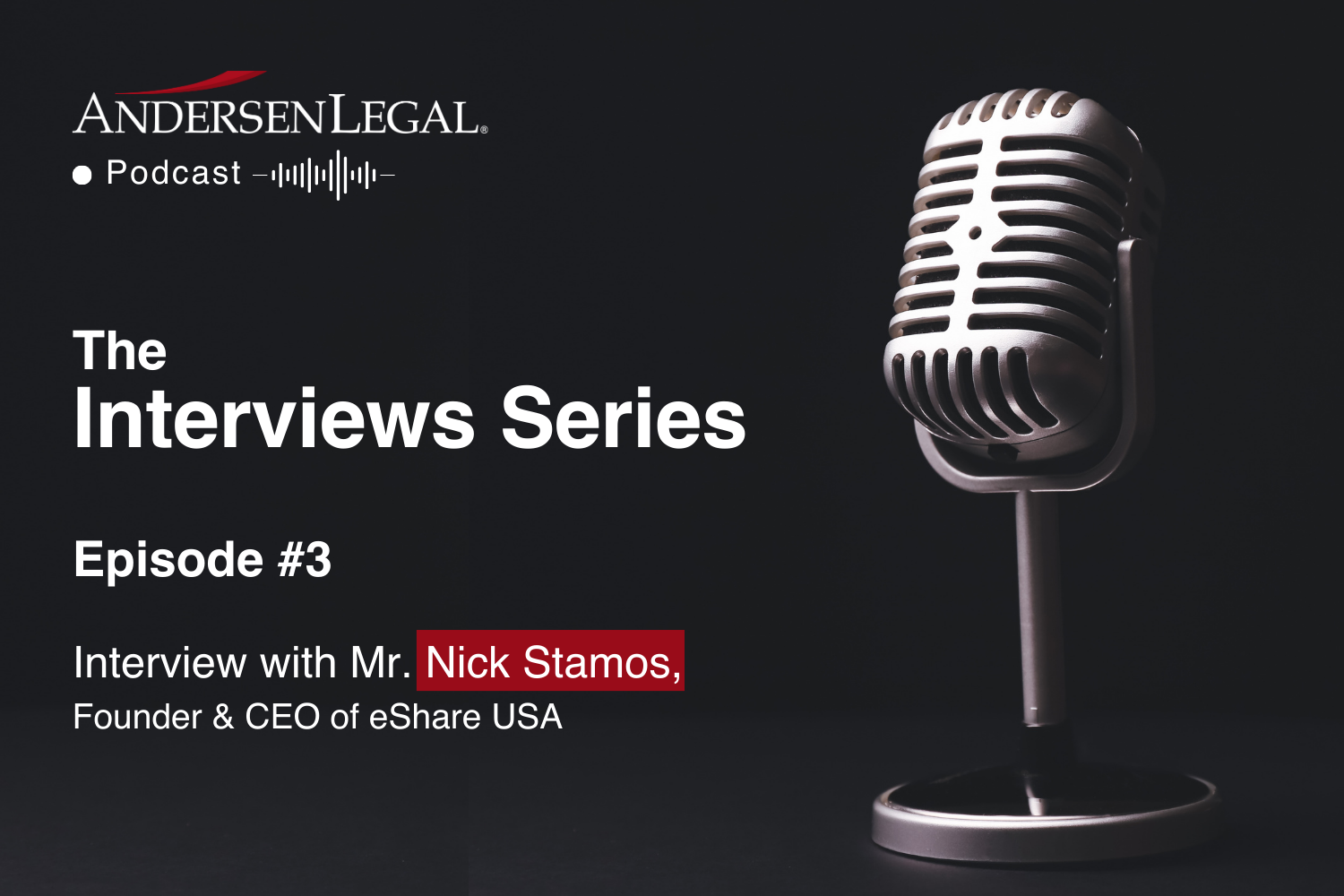 The Interviews Series: Mr. Nick Stamos, Founder & CEO of eShare