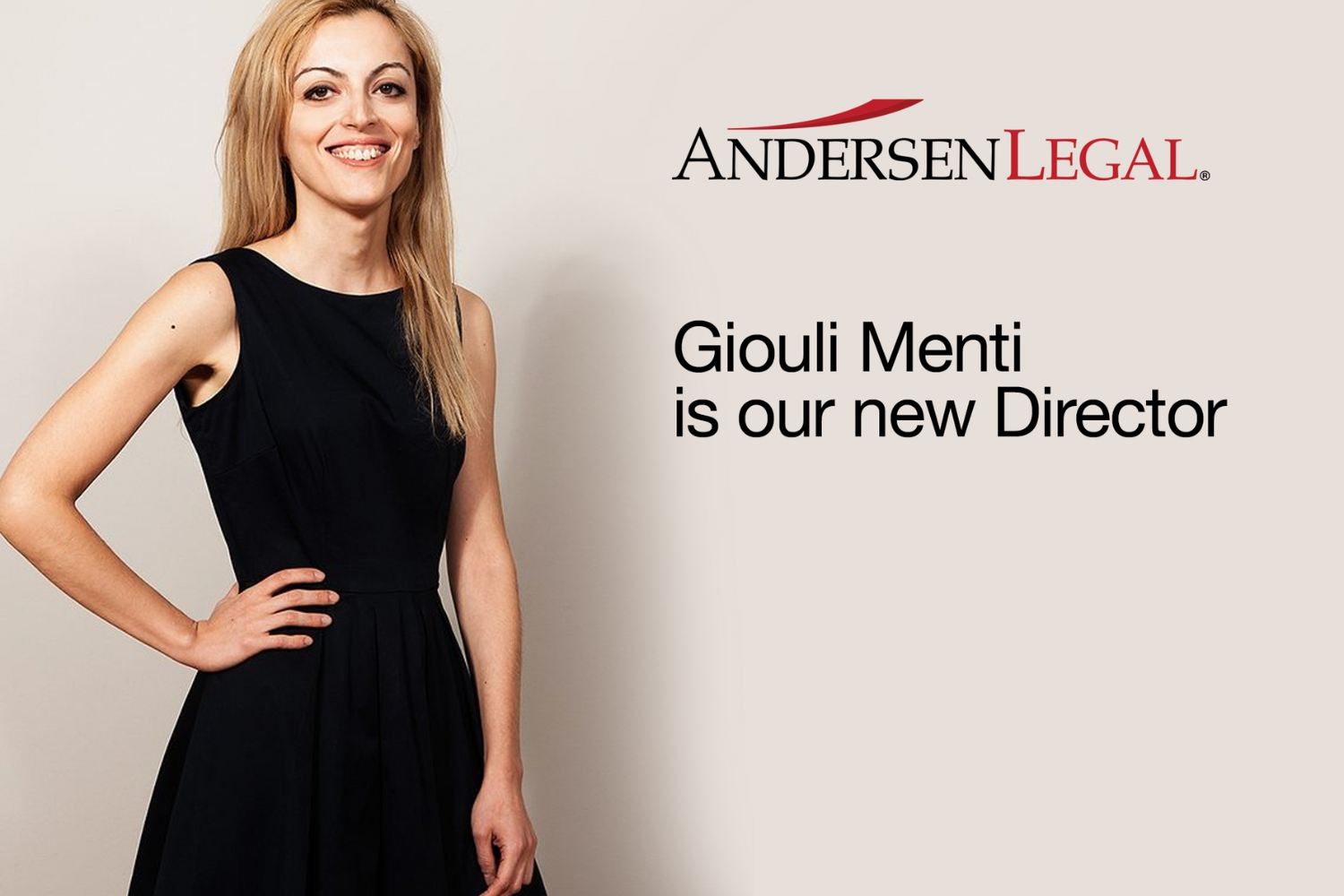 Giouli Menti is now Director