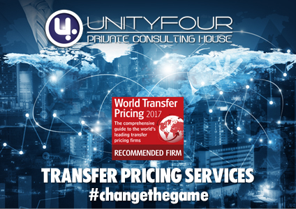 World Transfer Pricing 2017 – UnityFour recommended as leading Transfer Pricing Firm